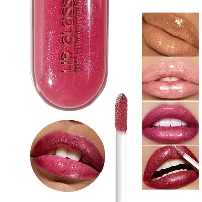 크리스마스 12색 글리터 립글로스 롱래스팅 다이아몬드 펄 메탈릭 리퀴드 립스틱 보습 립글레이즈 화장품